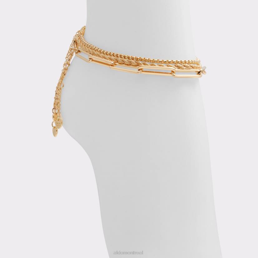 Aldo france chaussures homme VD8R4273 Aldo bracelet de cheville gliralian mode or