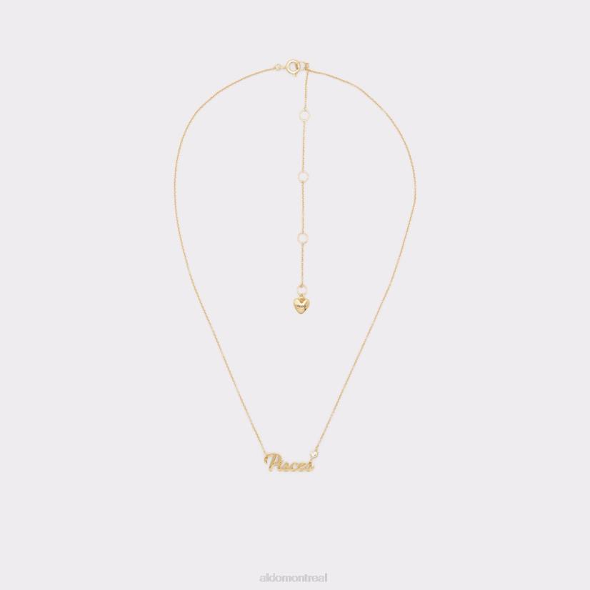 Aldo footwear VD8R10439 Aldo Collier zodia en or à la mode, nouvel arrivage