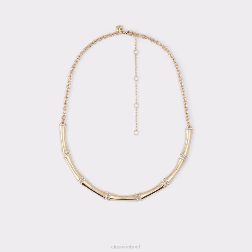 Aldo footwear VD8R10614 Aldo collier multi-adedridan doré et transparent à la mode