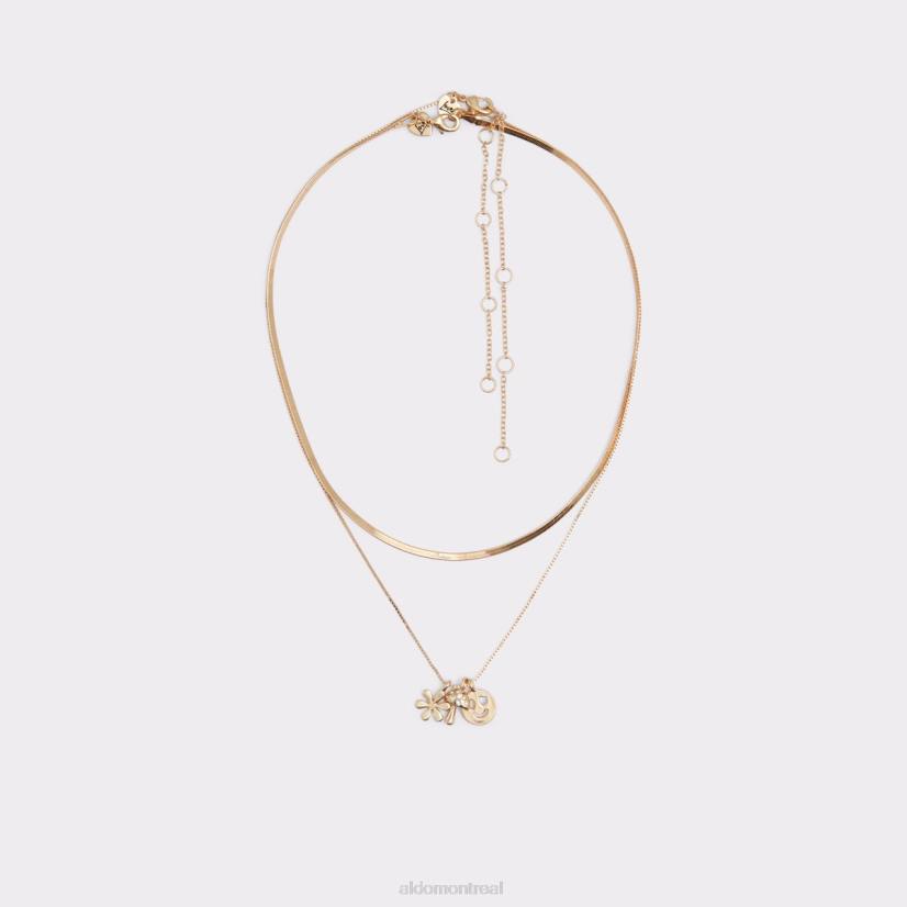 Aldo footwear VD8R4259 Aldo collier rinky fashion doré-clair multi