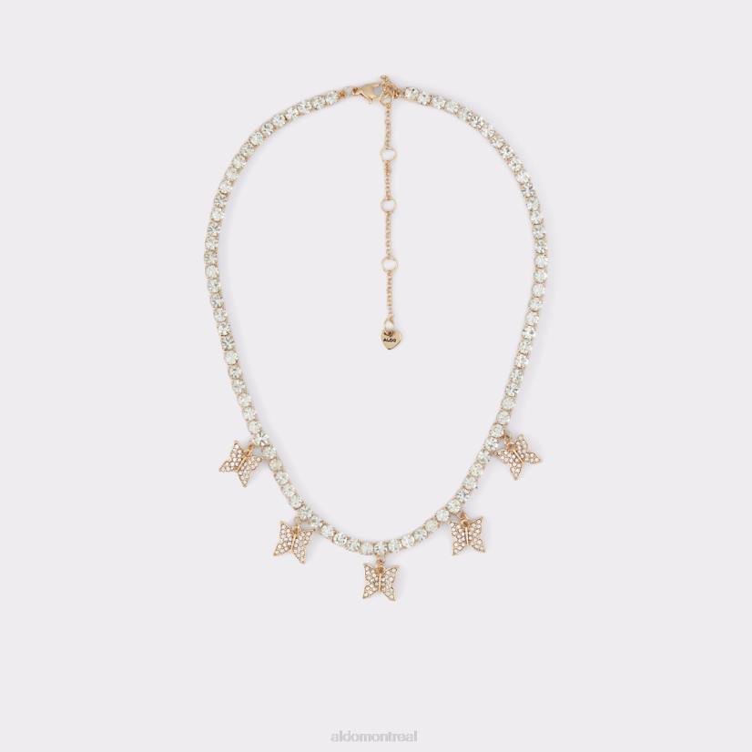 Aldo footwear sale VD8R10605 Aldo collier filian multi-mode doré et transparent