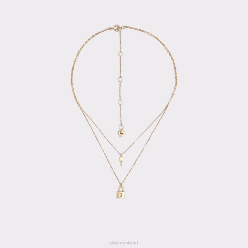 Aldo footwear sale VD8R4255 Aldo collier yaoldan en or à la mode