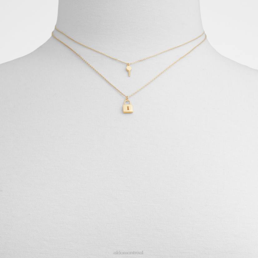 Aldo footwear sale VD8R4255 Aldo collier yaoldan en or à la mode