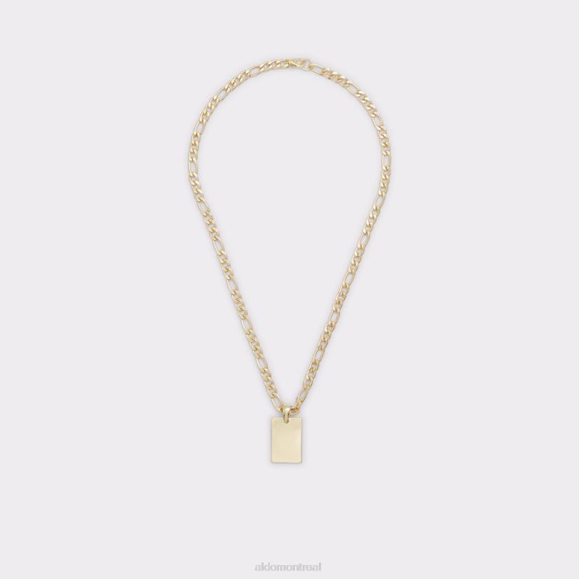 Aldo footwear sale VD8R4775 Aldo Collier Hettingen en or, à la mode, nouvel arrivage