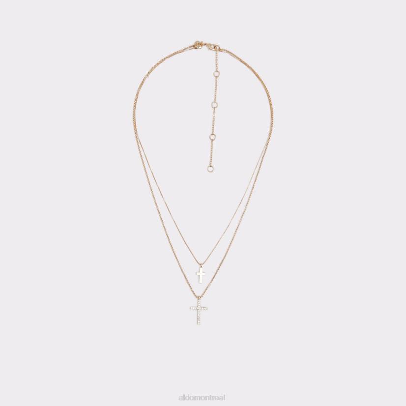 Aldo france VD8R10376 Aldo collier Pawflyl doré-clair multi mode