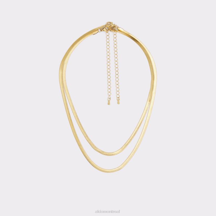 Aldo france VD8R4156 Aldo collier abilaria de mode en or