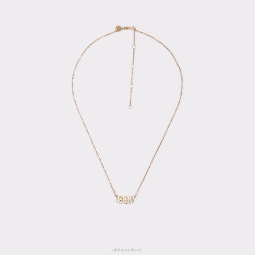 Aldo france chaussures homme VD8R4253 Aldo collier Kortner en or à la mode