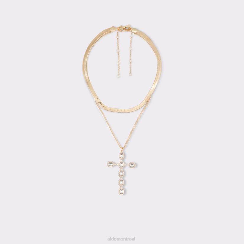 Aldo france sac VD8R4302 Aldo collier superposé fashion wykin doré-transparent multi