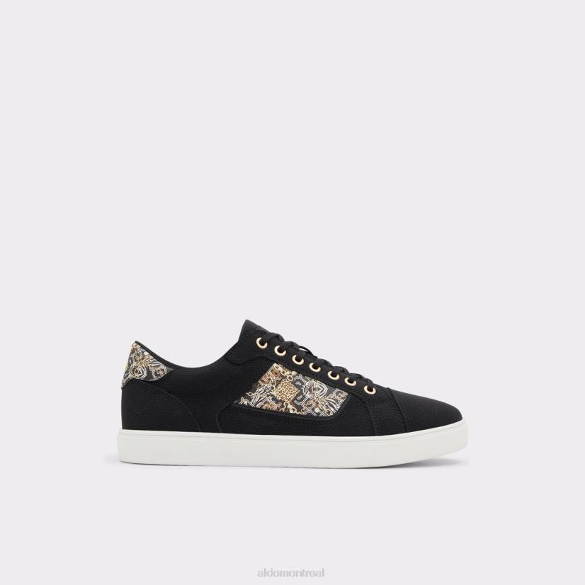 Aldo footwear VD8R10944 Aldo sneaker montante popstep à imprimé synthétique noir, semelle coupe