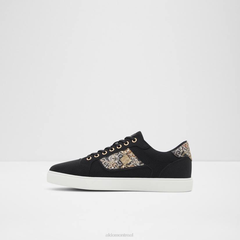 Aldo footwear VD8R10944 Aldo sneaker montante popstep à imprimé synthétique noir, semelle coupe
