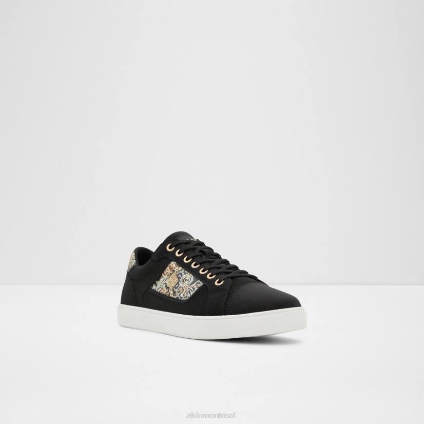 Aldo footwear VD8R10944 Aldo sneaker montante popstep à imprimé synthétique noir, semelle coupe