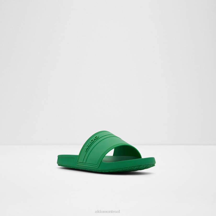 Aldo footwear VD8R11119 Aldo Sandale à glissière Dinmore en caoutchouc synthétique vert