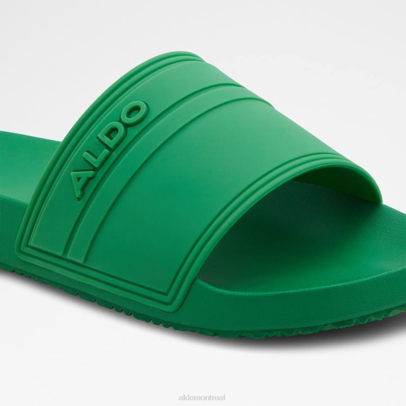 Aldo footwear VD8R11119 Aldo Sandale à glissière Dinmore en caoutchouc synthétique vert