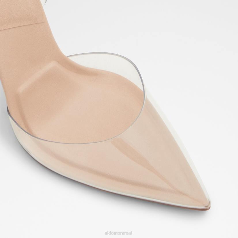 Aldo footwear VD8R9209 Aldo Nouveauté solanti fronde arrière talon haut os synthétique clair tpu mode