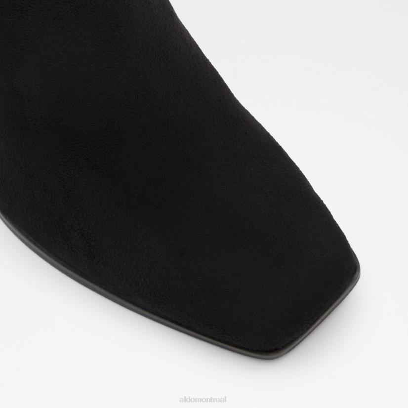 Aldo footwear sale VD8R3375 Aldo mode textile noir choan cuissardes talon bloc