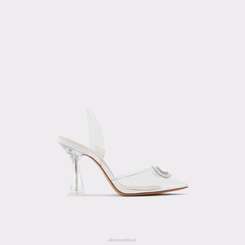 Aldo footwear sale VD8R9640 Aldo mode blanc à votre santé fronde talon haut