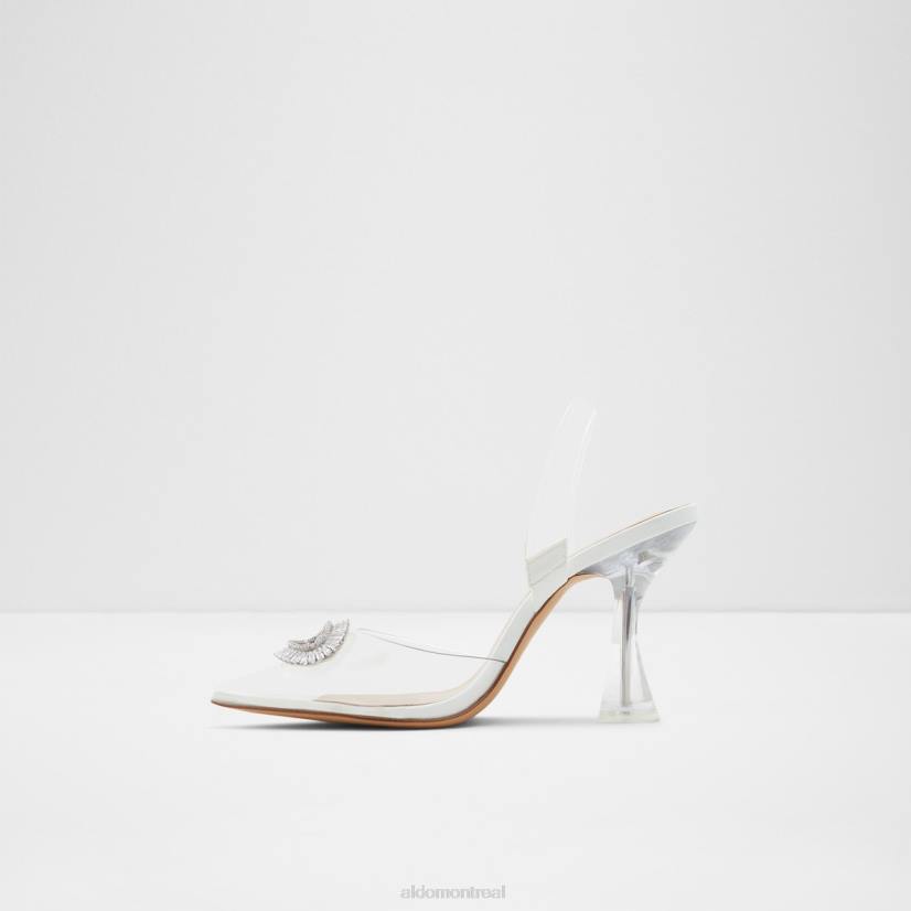 Aldo footwear sale VD8R9640 Aldo mode blanc à votre santé fronde talon haut