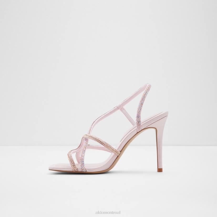 Aldo france VD8R3471 Aldo Mode rose clair nouveauté krolewna à lanières talon haut sandale talon aiguille