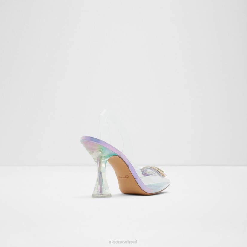 Aldo france VD8R9281 Aldo mode à votre santé fronde arrière talon haut violet