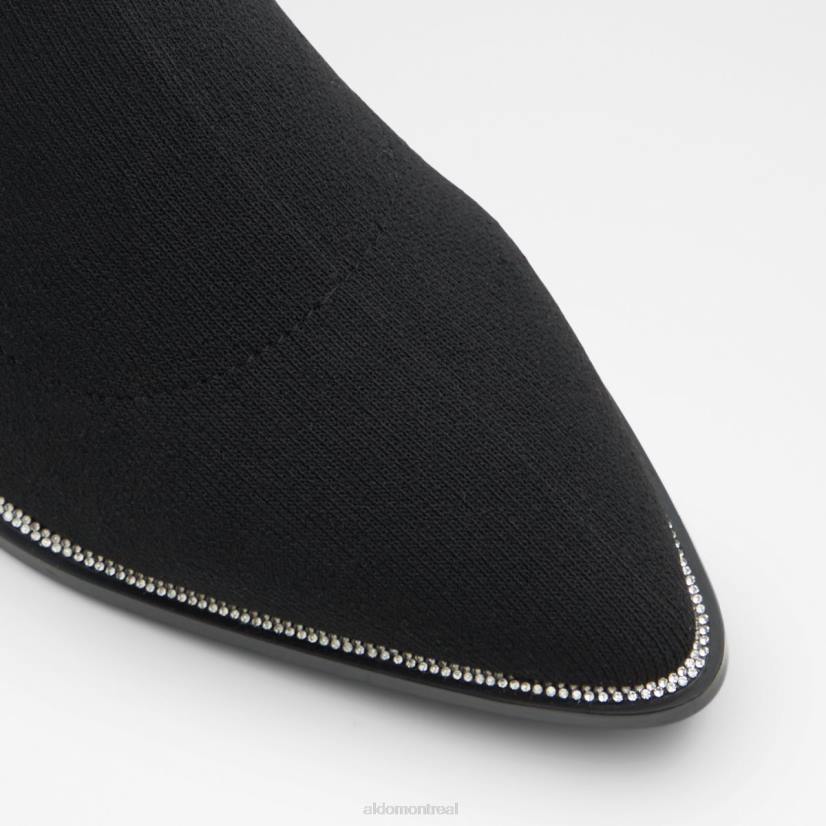 Aldo france chaussures homme VD8R9713 Aldo Bottines galalith noires à la mode, talon bloc