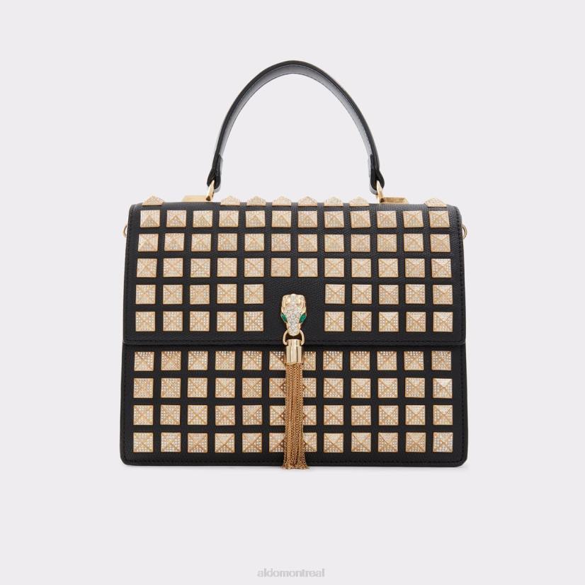Aldo france sac VD8R10027 Aldo sac à poignée supérieure grand-serpent épuisé mode noir