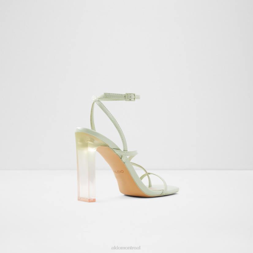 Aldo france sac VD8R3637 Aldo sandale à talons et à lanières hainiel vert vif mode