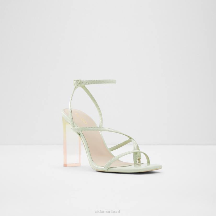 Aldo france sac VD8R3637 Aldo sandale à talons et à lanières hainiel vert vif mode