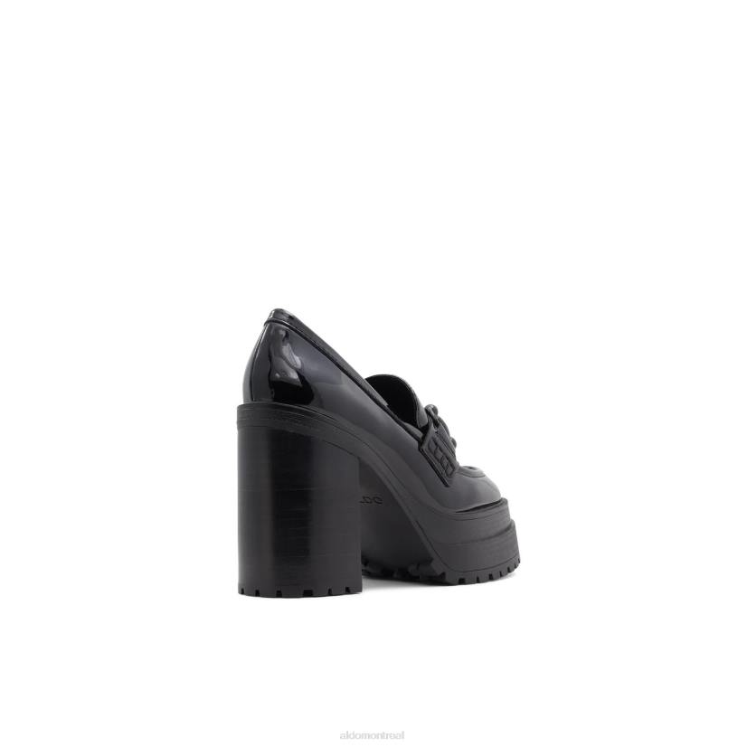Aldo footwear VD8R2549 Aldo mocassins bigleap noirs talons mi-hauts mode