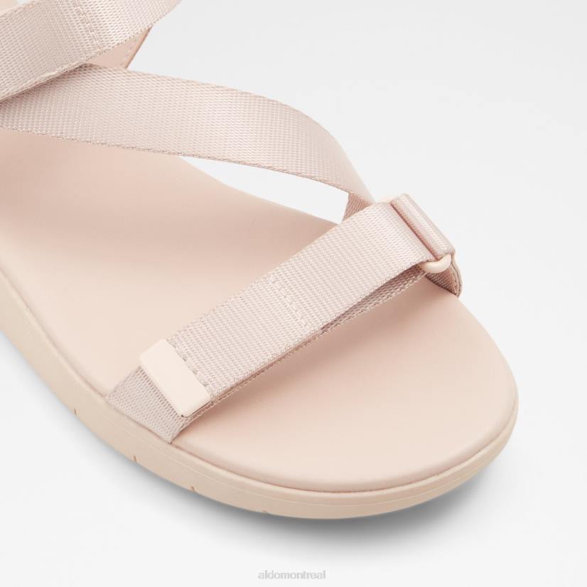 Aldo footwear VD8R3629 Aldo sandale plate à lanières eoweniel rose clair