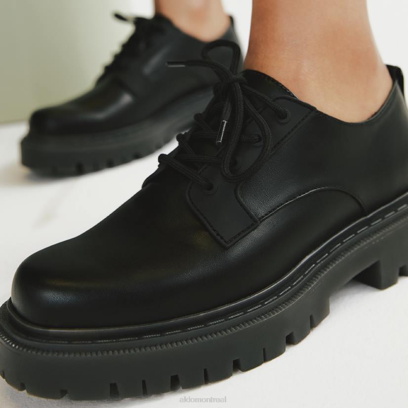 Aldo footwear VD8R3689 Aldo mode faible stock alexisse oxford chaussure semelle crantée noir