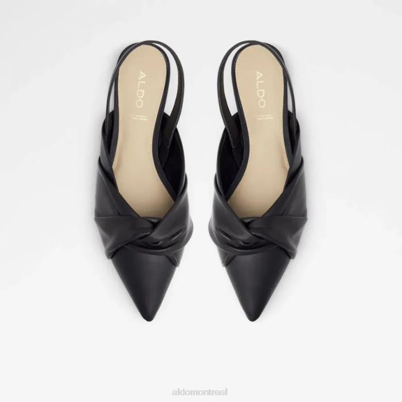 Aldo footwear VD8R5994 Aldo mode noir olly femmes fronde dos plat