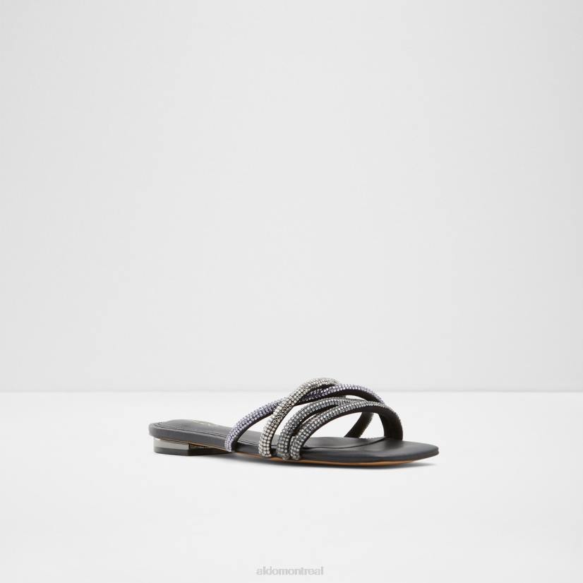 Aldo footwear sale VD8R3635 Aldo rossie slide sandale mode noir