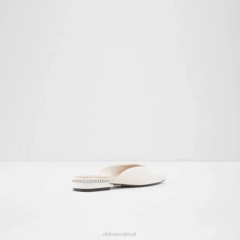 Aldo footwear sale VD8R6010 Aldo mule à bout carré pour femme pridiaflex blanche à la mode