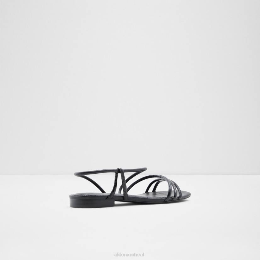 Aldo footwear sale VD8R7140 Aldo grymaw sandales plates mode noir