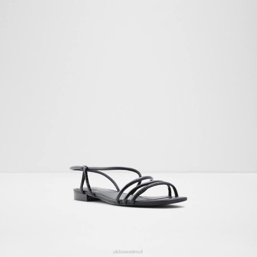Aldo footwear sale VD8R7140 Aldo grymaw sandales plates mode noir