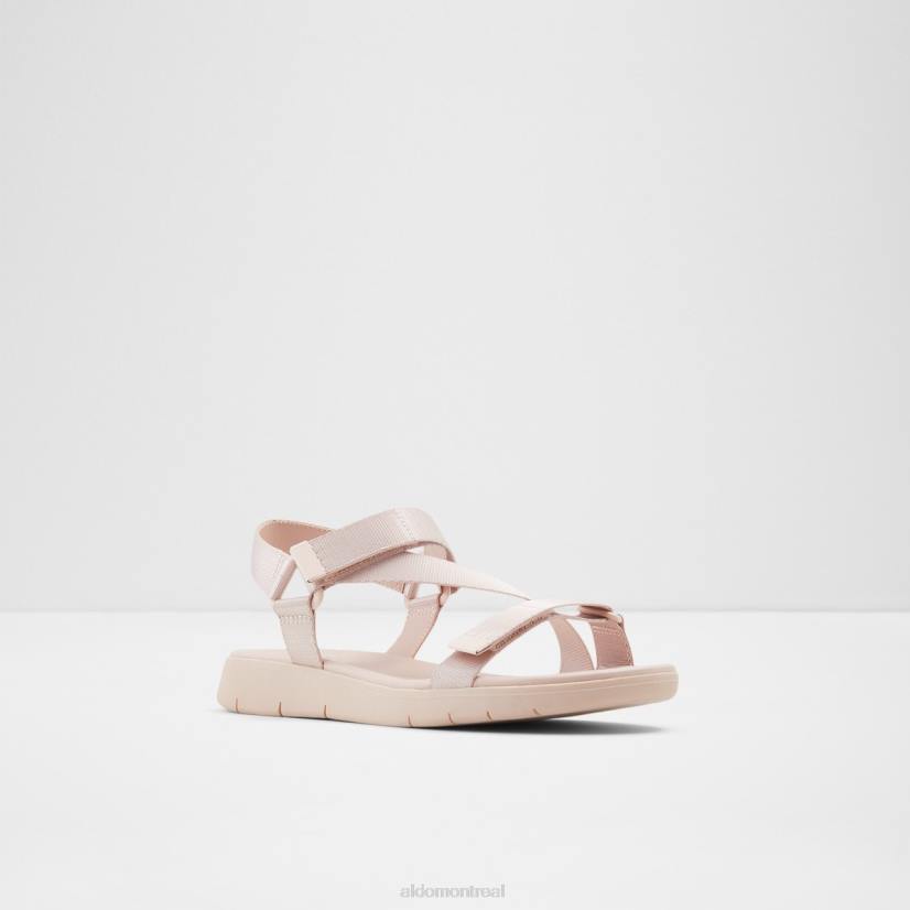 Aldo footwear sale VD8R9760 Aldo sandale plate à lanières fashion eoweniel rose clair