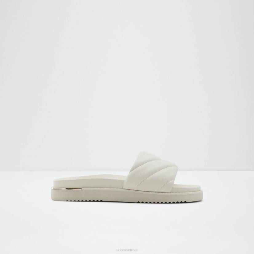 Aldo france VD8R2586 Aldo sandales plates acaswen blanches à la mode