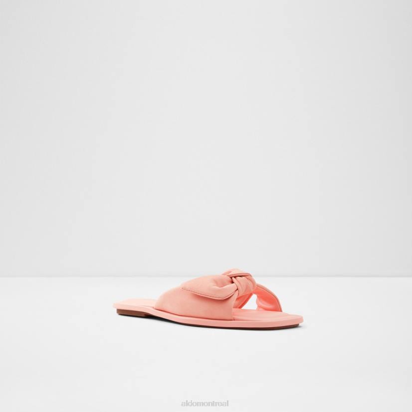 Aldo france VD8R3466 Aldo sandale à glissière mode pivoine orange clair