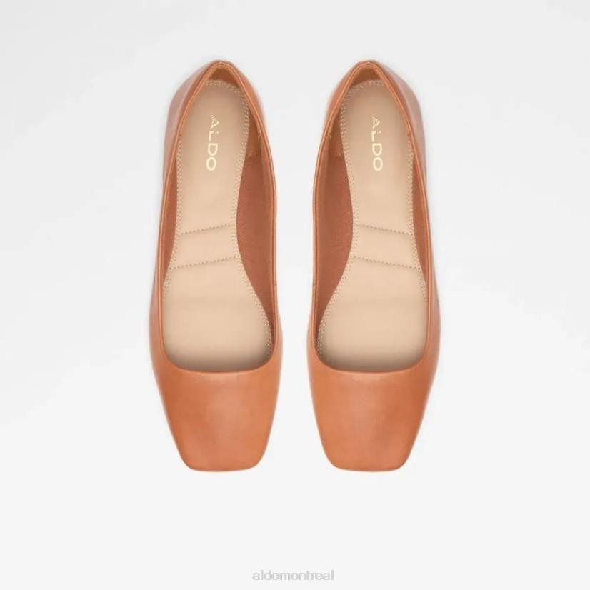 Aldo france VD8R6001 Aldo ballerine plate femme koosaflex fashion cognac