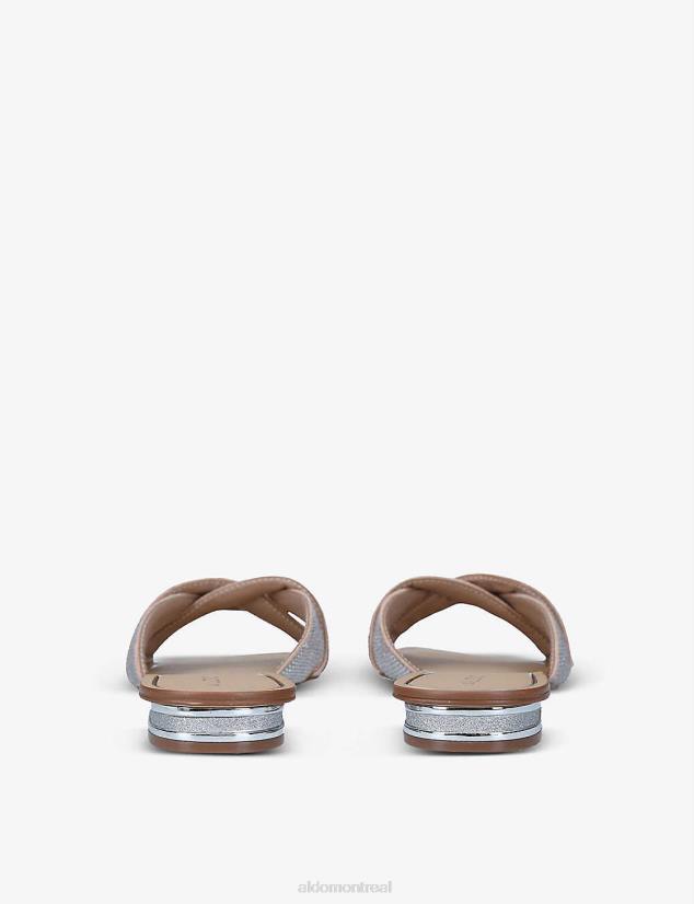 Aldo france chaussures homme VD8R11838 Aldo bone fashion sandales à glissière tressées à ornements strass Coredith