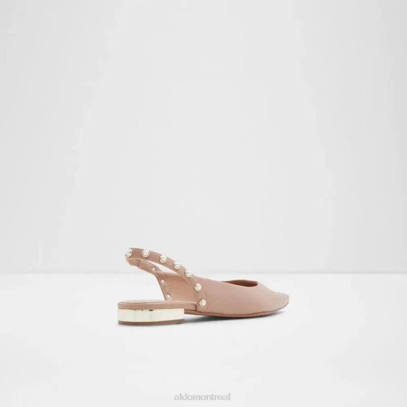 Aldo france chaussures homme VD8R5983 Aldo Mayllan ballerine plate à talon ouvert pour femme fashion marron clair