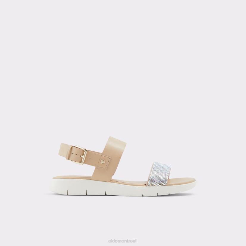 Aldo france chaussures homme VD8R9803 Aldo woema sandale plate mode matière mixte synthétique os blanc