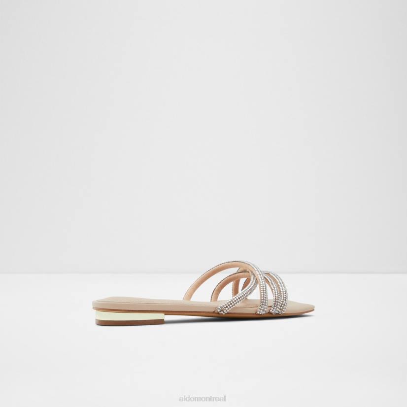 Aldo france chaussures homme VD8R9808 Aldo sandale à glissière mode rossie beige clair