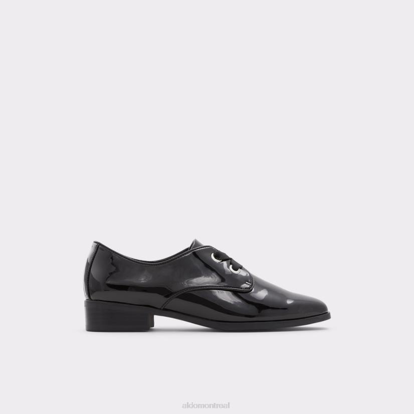 Aldo france chaussures homme VD8R9858 Aldo agwenna oxford chaussure noir synthétique verni mode