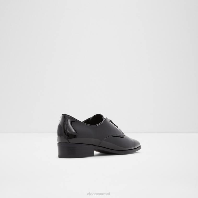 Aldo france chaussures homme VD8R9858 Aldo agwenna oxford chaussure noir synthétique verni mode