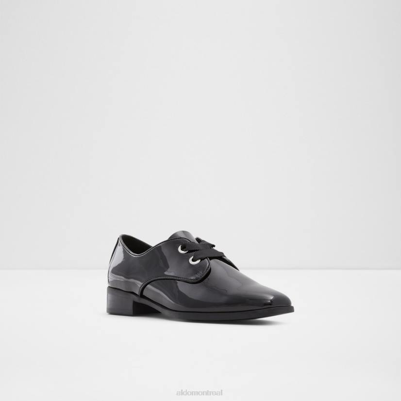 Aldo france chaussures homme VD8R9858 Aldo agwenna oxford chaussure noir synthétique verni mode
