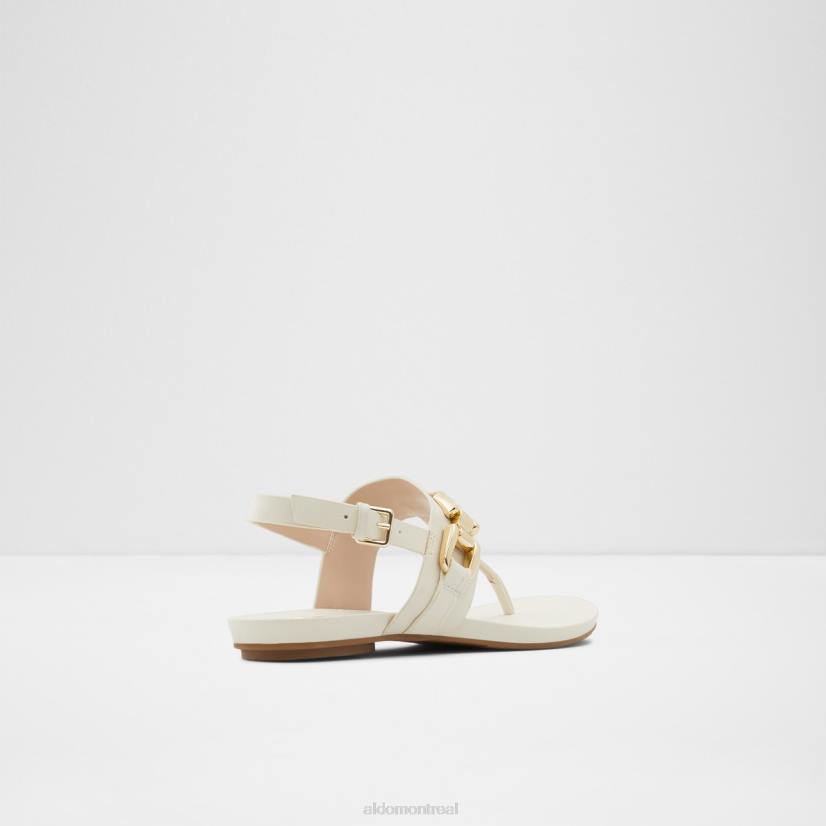 Aldo france sac VD8R3587 Aldo gannamaryn sandale à bride en T mode blanc