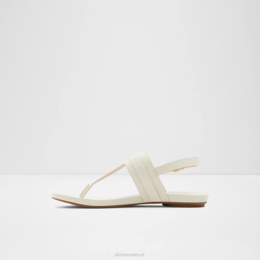 Aldo france sac VD8R3587 Aldo gannamaryn sandale à bride en T mode blanc
