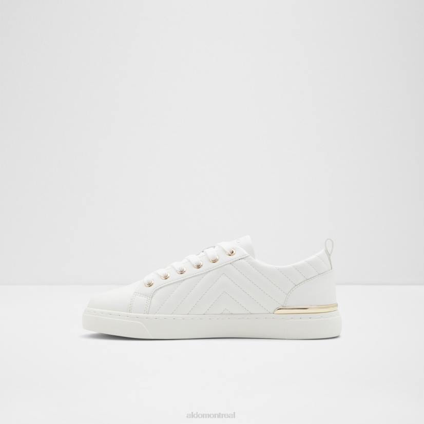 Aldo footwear VD8R3444 Aldo dilathielle sneaker basse semelle cuvette mode blanc synthétique matelassé