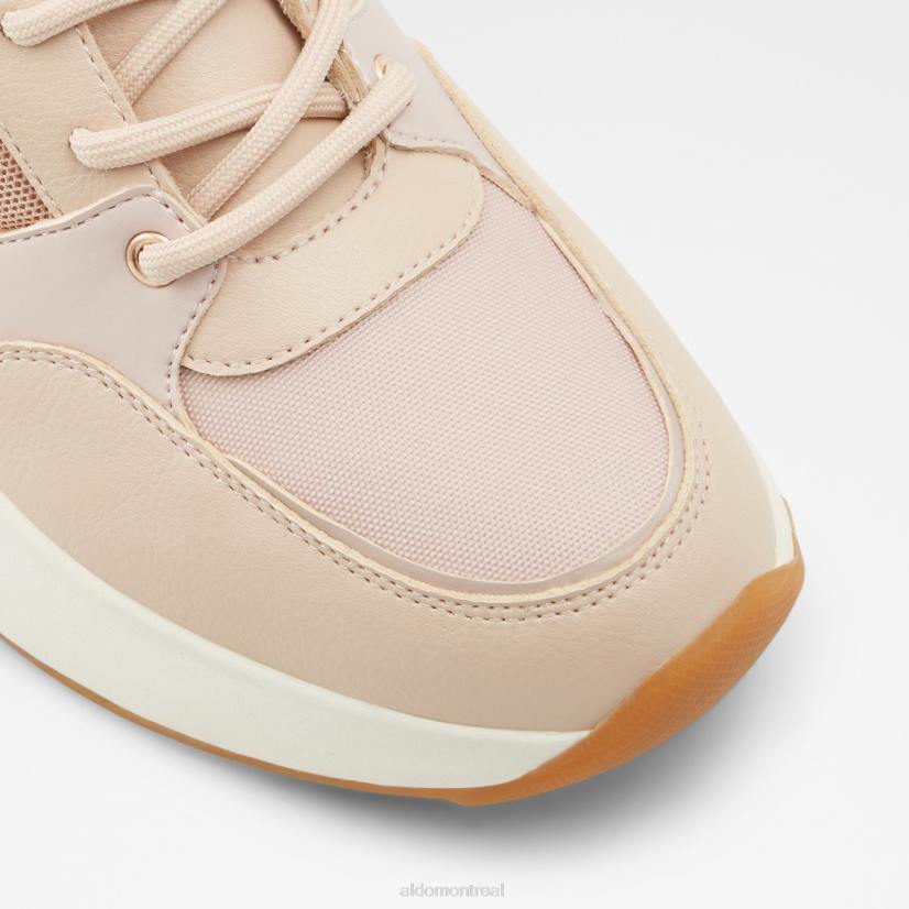 Aldo footwear VD8R3714 Aldo goodvibes sneaker compensée micro talon compensé mode rose clair